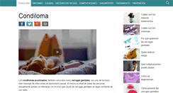 Desktop Screenshot of condiloma.org